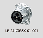 картинка Герметичный разъем, 3 контакта Linko LP-24-C03SX-01-001 LP-24-C03SX-01-001