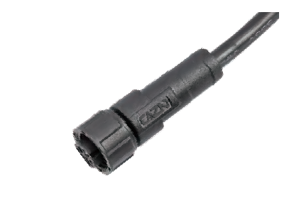 Розетка кабельная M12-A2-S4-1M-PVC 120039-04A101000 Пластик