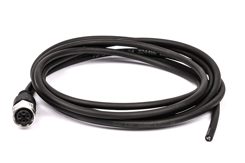 BINDER Socket Circular M12 3p with Cable 2m 79-3430-32-04