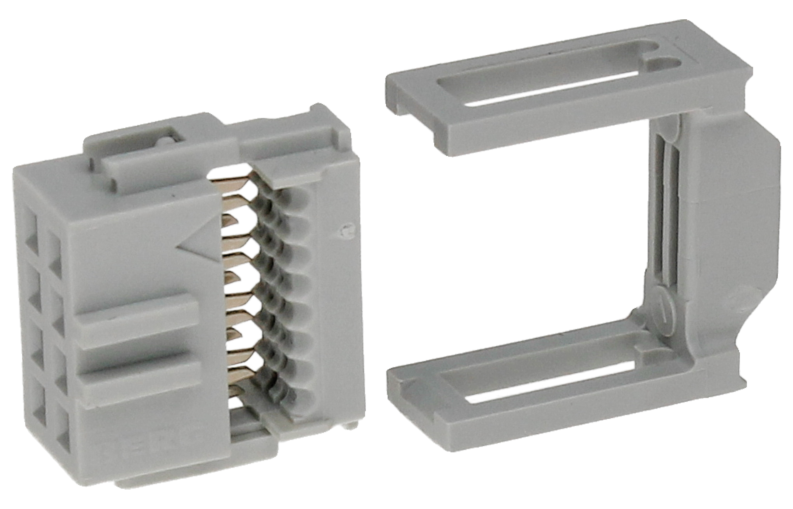 AMPHENOL ICC Connector strip female 2x4p 71600-008LF
