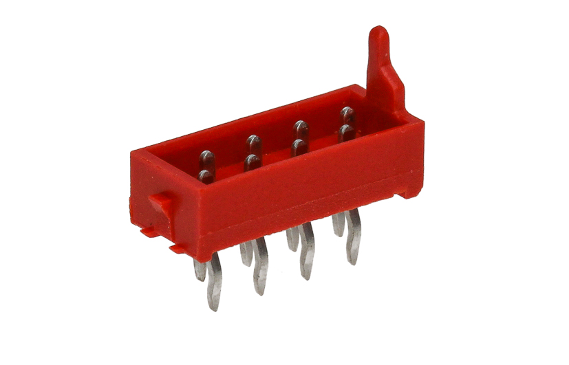 TCO Connector male THT 8p A28E-08BT6