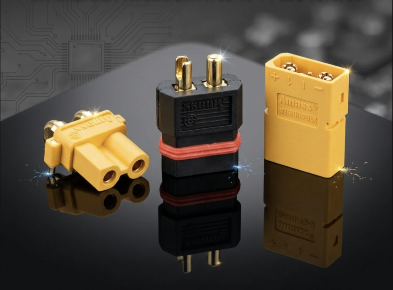Разъёмы Amass XT30, XT60 и XT90 для БПЛА: применение и выбор