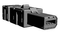 TE CONNECTIVITY Plug Square Industrial Mini I/O 8p Solder 2013595-1