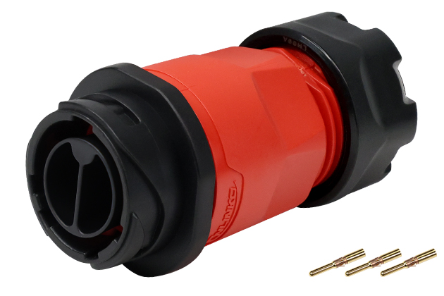 Crimp Type Plastic Male In-line Receptacle CNLINKO YM-20-C02PP-32-003A
