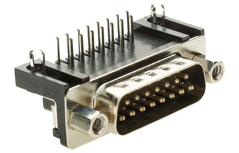 TCO Plug D-Sub STD 15p THT D123D2P1123E11N0