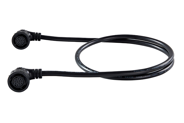 90° Double female plug CNLINKO YM20-12-FP-FP-1M-002