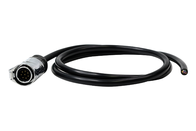Standard Model 8 Pin L=1M Male Metal Plug With Soldering+Cable CNLINKO LP16-08-MP-E-1M-003