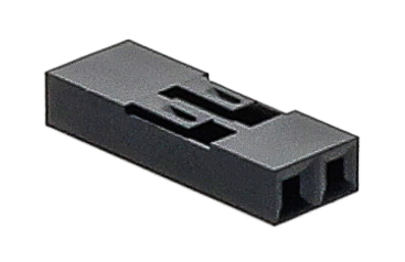 AMPHENOL ICC Connector shell Mini-Latch 2p 65039-035ELF