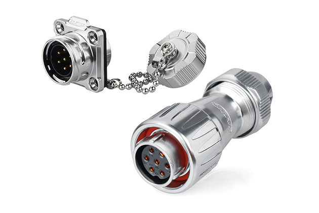 Female Plug + Male Four-hole Socket CNLINKO DZ-20-J07PE-03-001A/DH-20-C07SX-03-401A