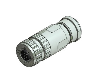 CONEC Socket Circular M12 4p Screwclamp SAL-12S-RKC4-S/150