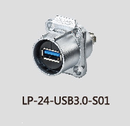 Герметичный разъем USB CNLINKO LP-24-USB3.0-S01
