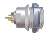 YAMAICHI Socket Circular YCP 4p Solder YCP-BWD09ACX-04FSEEX-000X