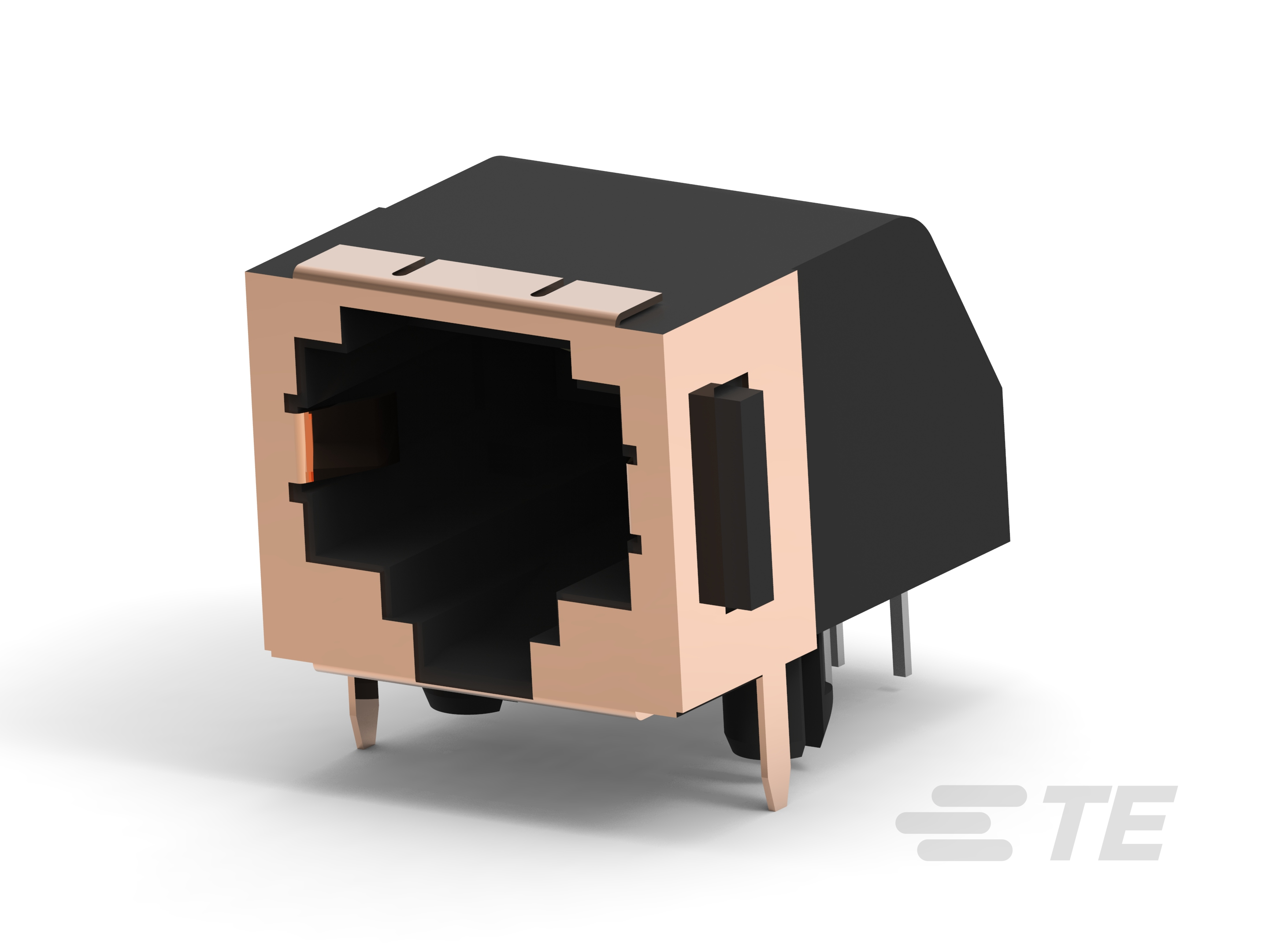 TE CONNECTIVITY Socket Square RJ 8p THT 5555153-1