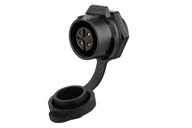 90° Single Hole Plastic Female Socket CNLINKO LP-16-J04SX-02-101