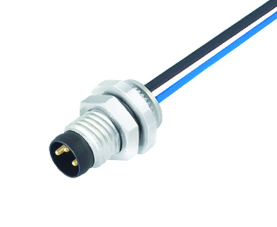BINDER Plug Circular M8 8p with Strands 0.2m 09-3427-86-08