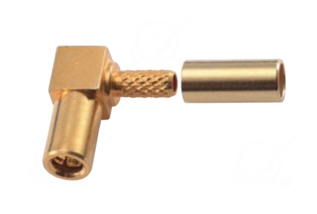 Розетка кабельная угловая SSMB-C-KW1.S-B JC3.650.716-2