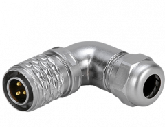 Вилка кабельная угловая Weipu SF1214/P7IIC