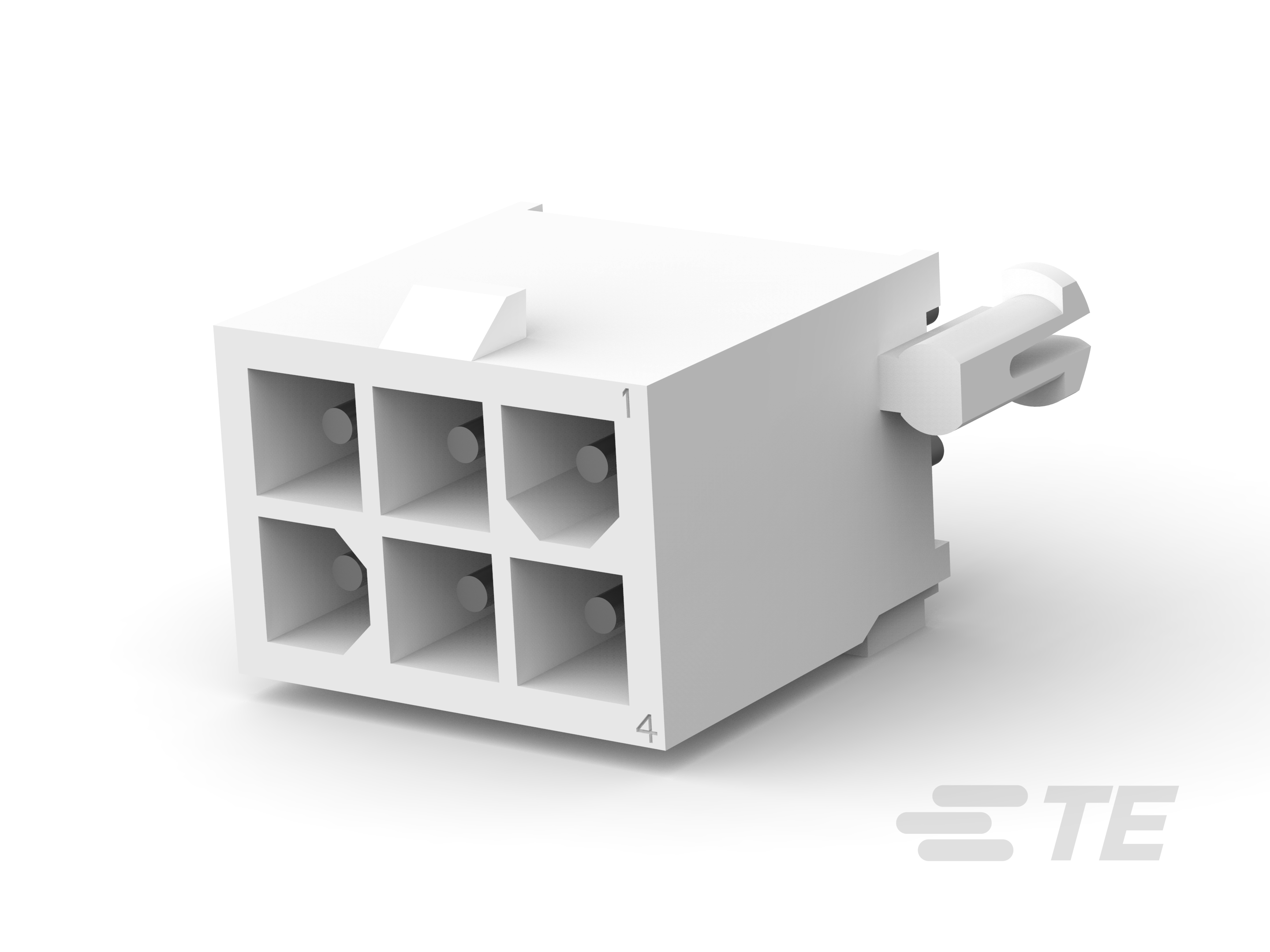 TE CONNECTIVITY Socket Square MATE-N-LOK 6p THT 1-770178-0