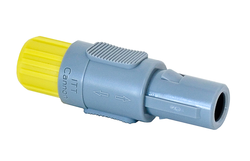 ITT Plug Circular PL 4p Solder PLA1G421004