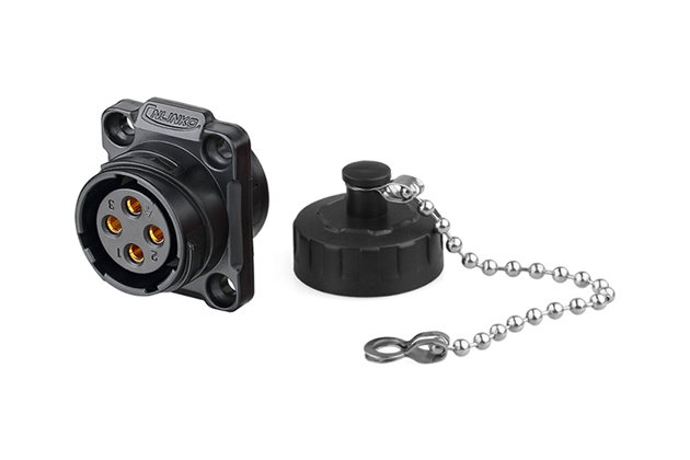 Four hole socket CNLINKO YM-20-J04SX-02-402A
