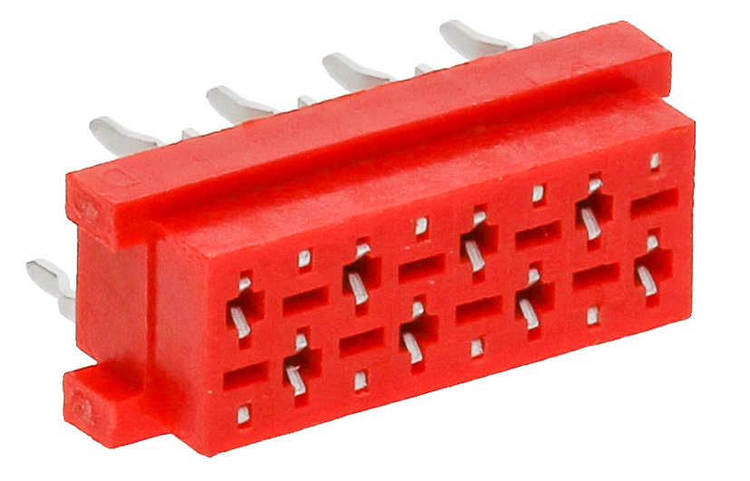 CVILUX Socket Square MicroMatch 8p THT CA3208V1300