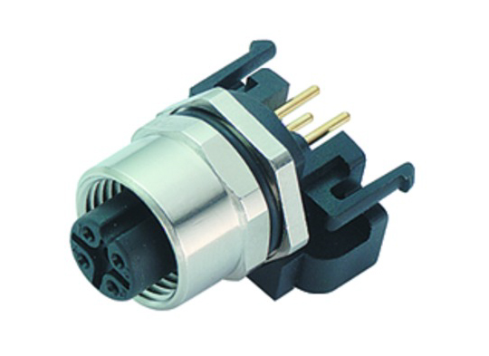 BINDER Socket Circular M12 4p THT 99-3432-458-04
