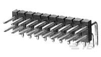 TE CONNECTIVITY Plug Square AMPMODU 100p THT 5-826634-0