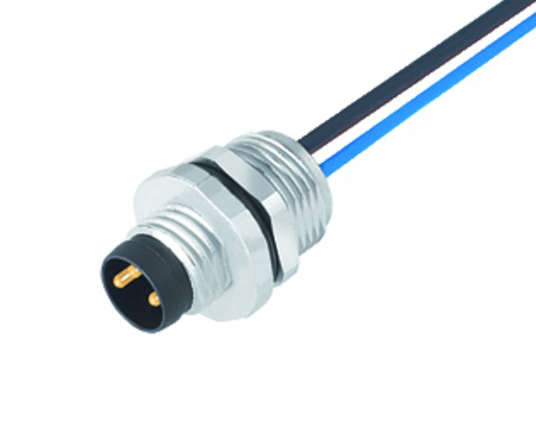 BINDER Plug Circular M8 5p with Strands 0.2m 09-3425-00-05