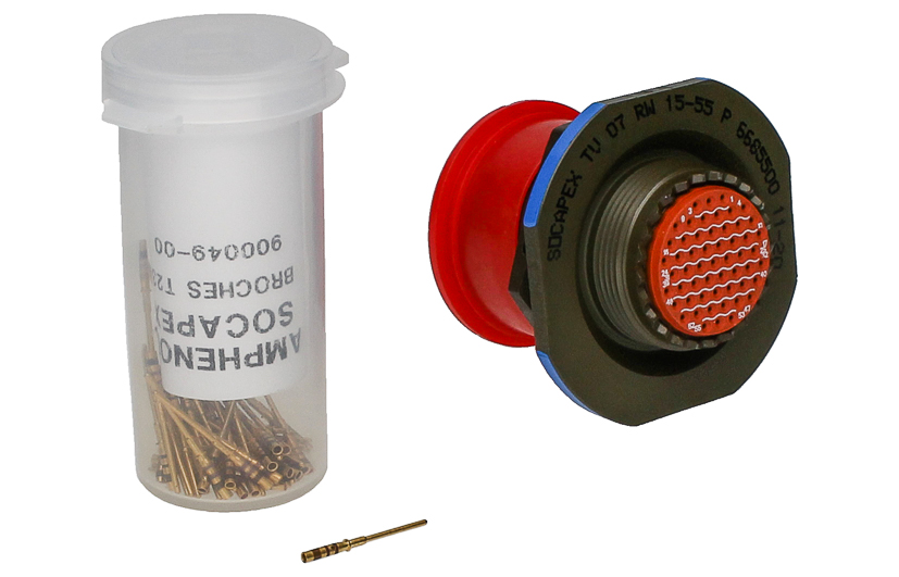 AMPHENOL MAO Male receptacle 55p TV07RW1555P