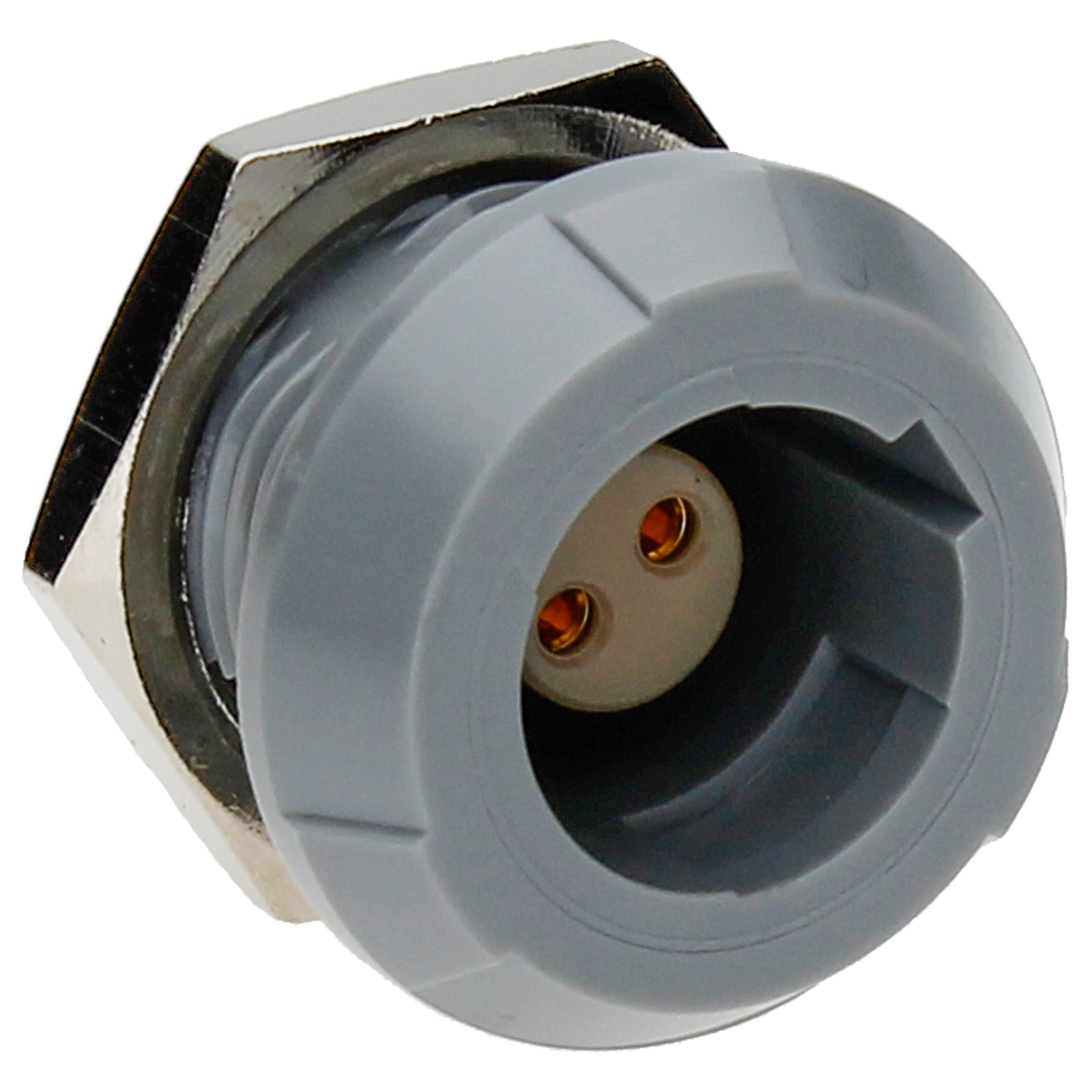 ITT Socket Circular PL 2p Solder PLB4G820002