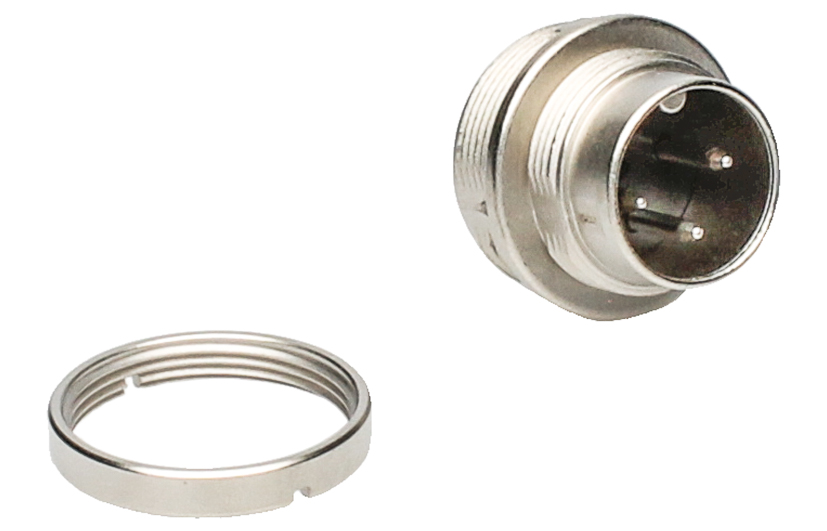 BINDER Plug Circular M16 3p Solder 09-0307-00-03