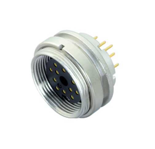 BINDER Socket Circular M16 16p THT 09-0340-90-16
