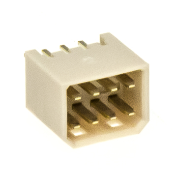 JST Plug Square JED 8p THT 08P-JED