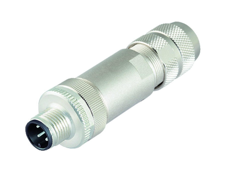 BINDER Plug Circular M12 5p Screwclamp 99-1439-910-05