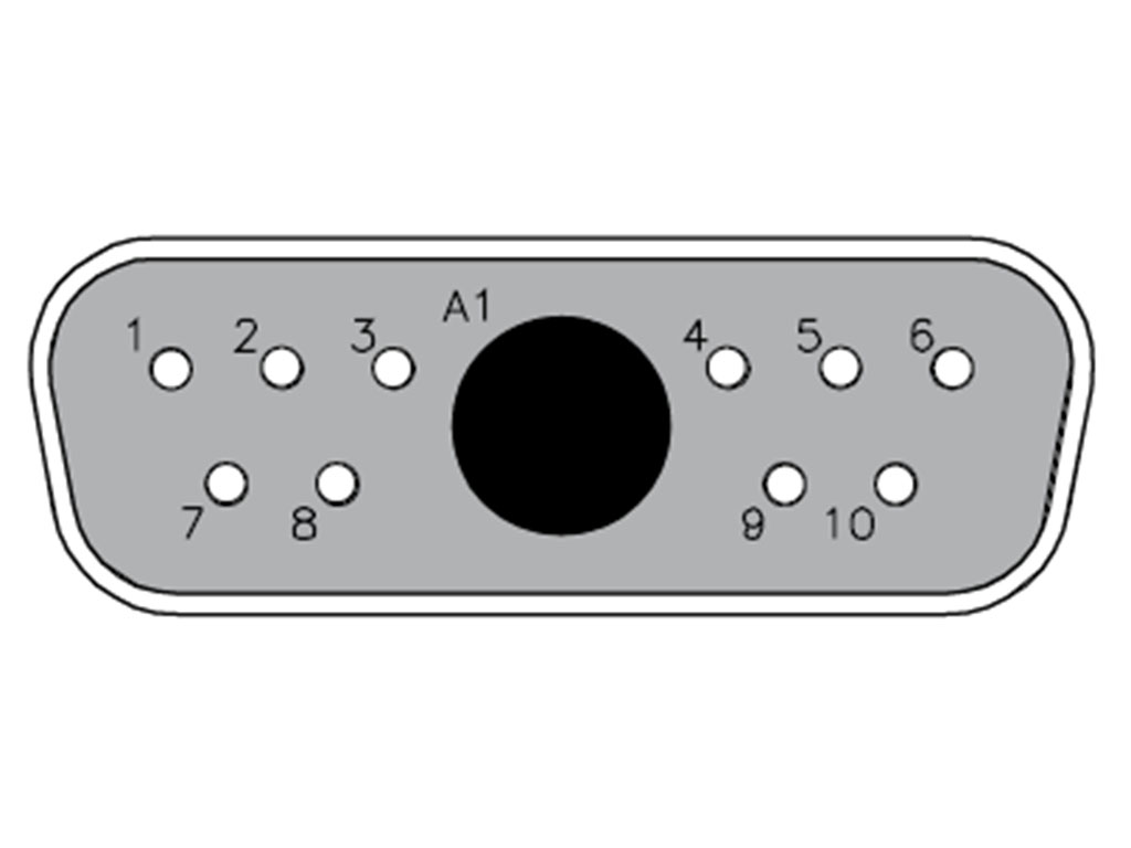 FCT D-Sub Female connector shell FM11W1S5-K121