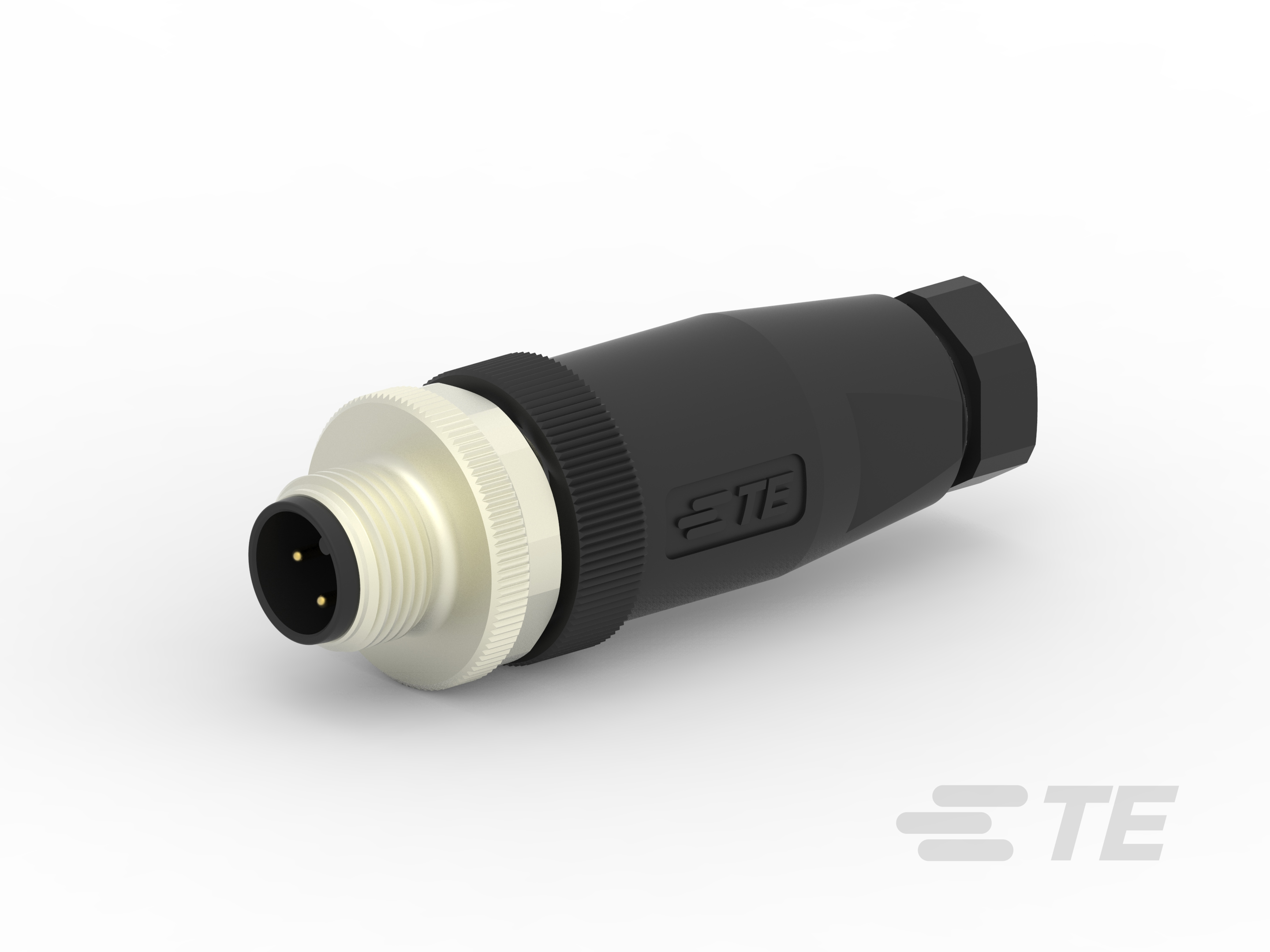 TE CONNECTIVITY Plug Circular M12 3p Screwclamp T4111001031-000