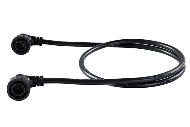 90° Double male plug CNLINKO YM20-12-MP-MP-1M-002