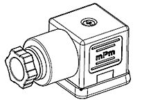 MOLEX mPm DIN Valve Conn. 3p+Ground Terminal 121023-0377