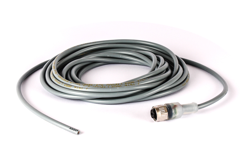 BINDER Socket Circular M12 3p with Cable 5m 77-3630-0000-20003-0500