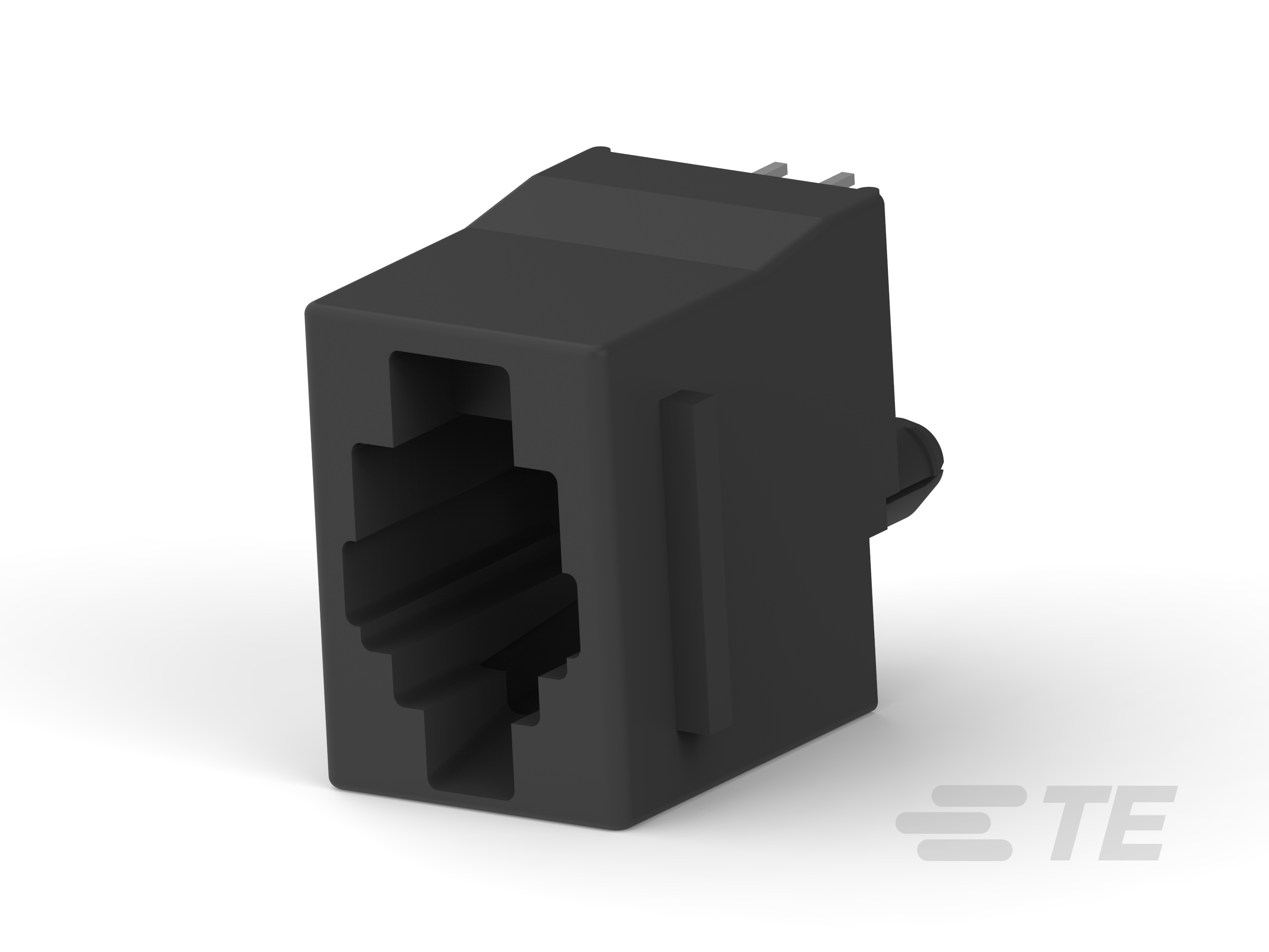 TE CONNECTIVITY Socket Square RJ22 4p THT 5520257-2