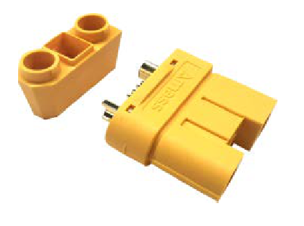 Розетка на кабель мама Amass XT120(2+4)-F.G.Y