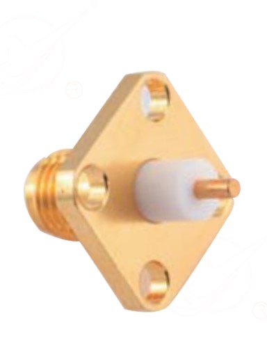 Розетка на плату SMA-KFD-4 JC3.660.048