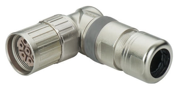 Розетка кабельная угловая Weipu M23DK6TLNIGN
