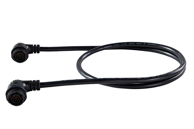 90° Double male socket CNLINKO YM20-12-MS-MS-1M-002