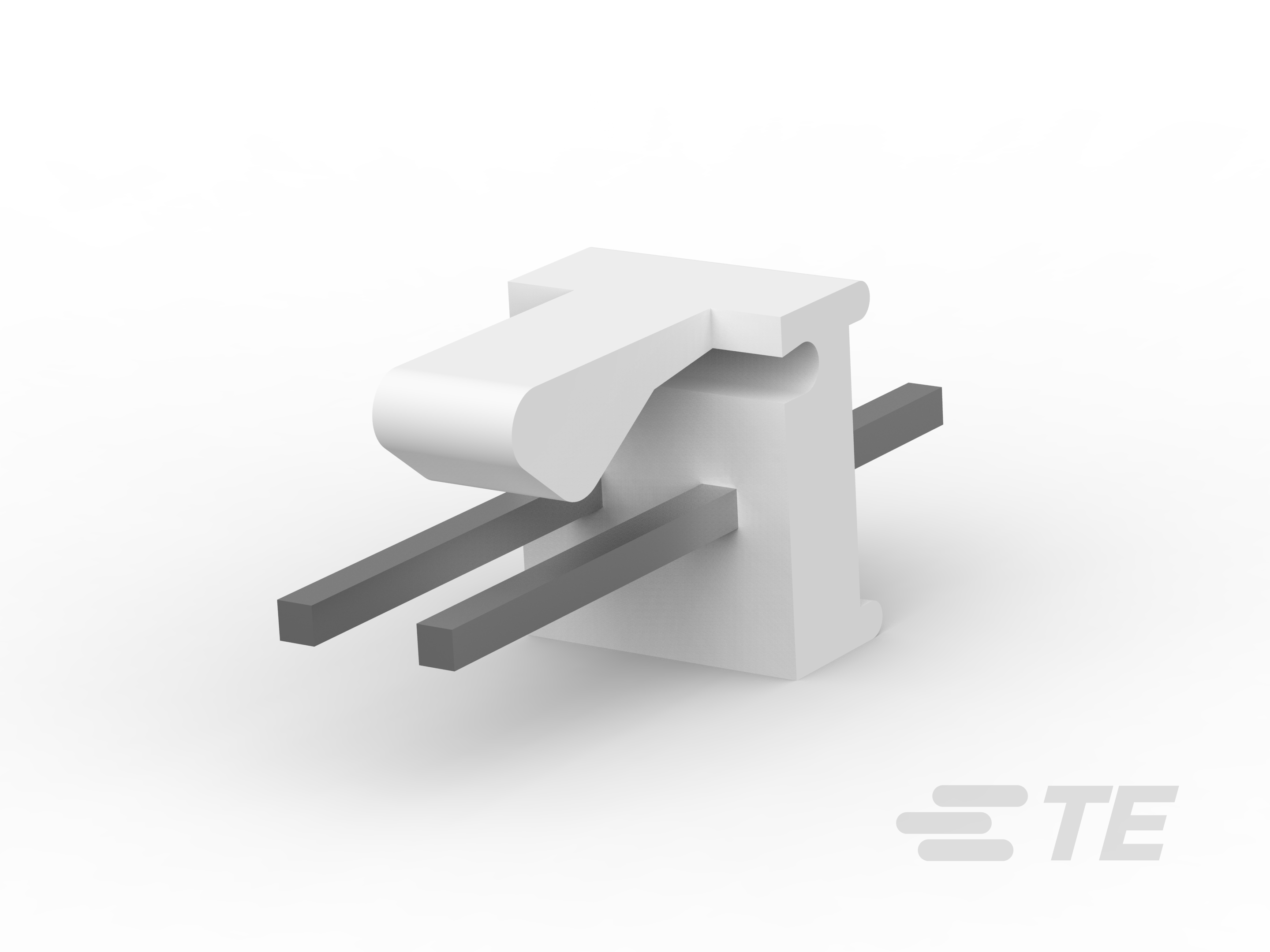 TE CONNECTIVITY Plug Square MTA 100 2p THT 640456-2