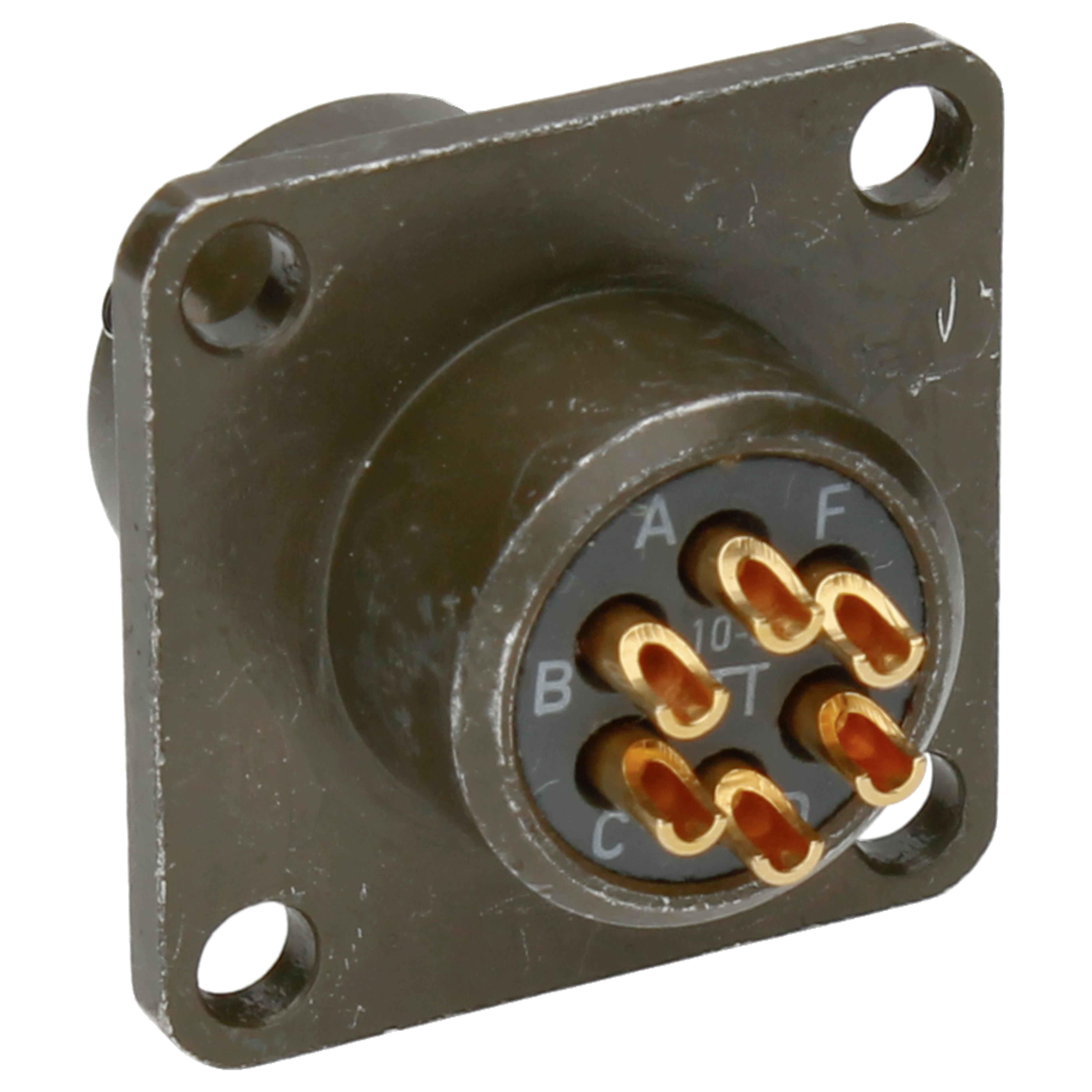 ITT Male wall connector 6p KPT02E10-6P
