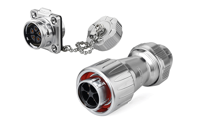 Male Plug + Female Four-hole Socket CNLINKO DZ-20-C05PE-03-001A/DH-20-J05SX-03-401A