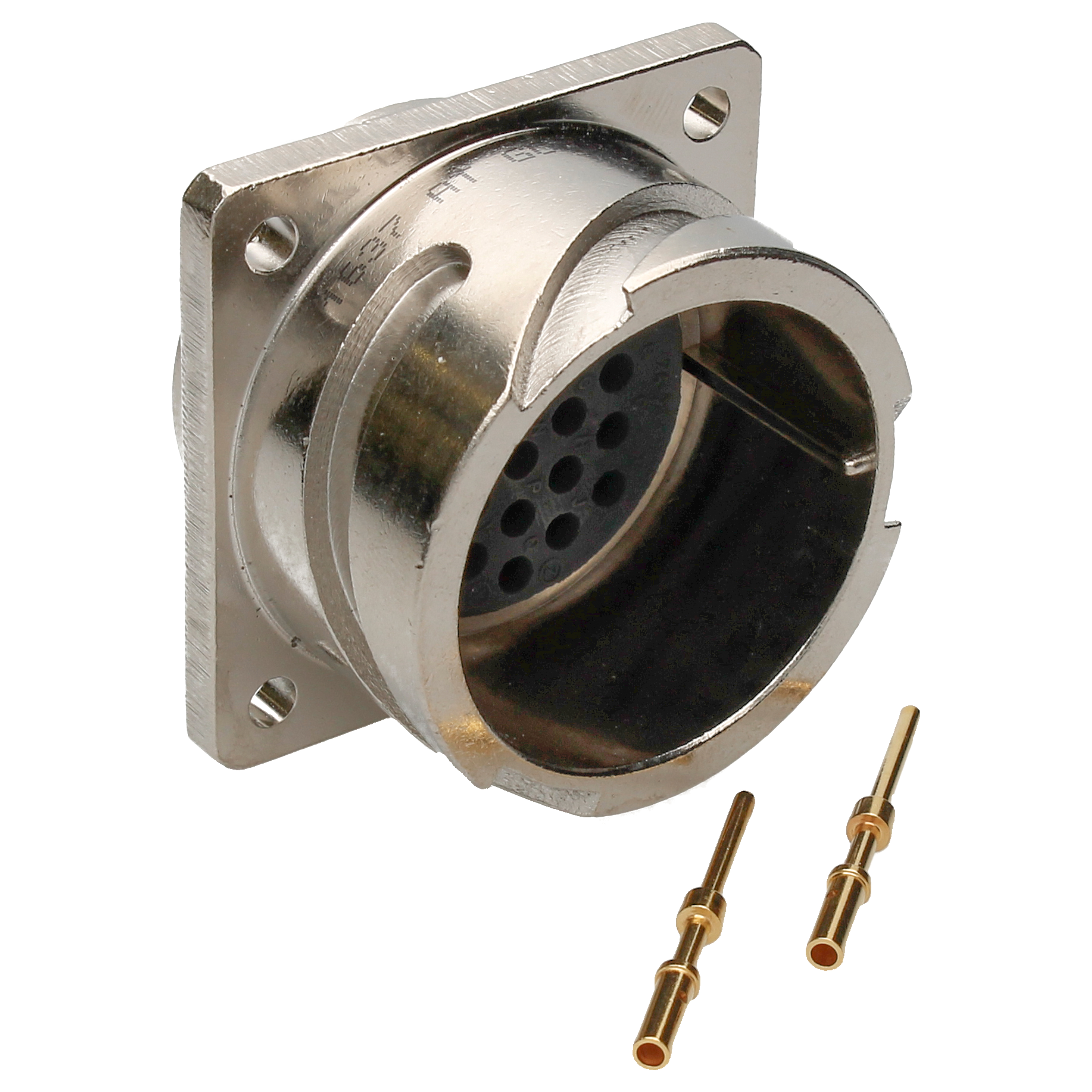 AMPHENOL MAO Wall mounting plug 24p GCA3102-24-28PNB-C3-F1-T1