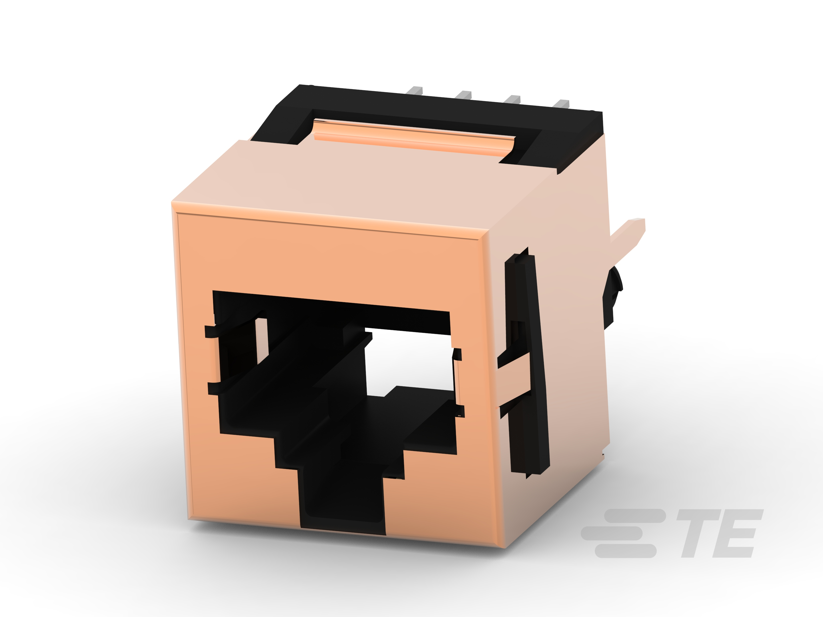 TE CONNECTIVITY Socket Square RJ45 8p THT 5557969-1