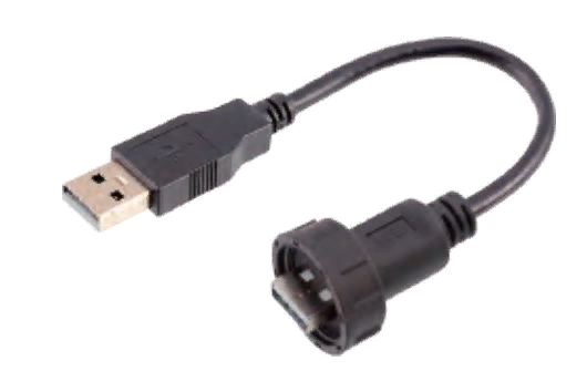 E13501-000102000 2CA2-USB20-TKL-AA-2000 Вилка кабельная E13